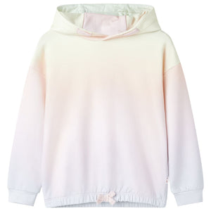 Vidaxl kindertrui met capuchon 128 sterrenwit