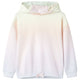 Vidaxl kindertrui met capuchon 128 sterrenwit