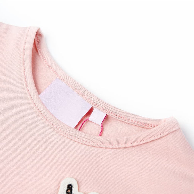Afbeelding laden in galerijviewer, VidaXL Kindershirt 104 lichtroze
