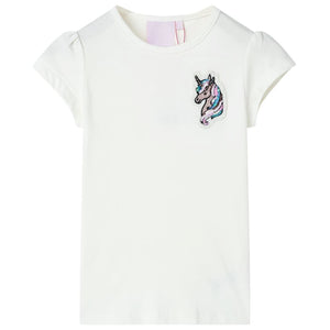 Vidaxl kindershirt 140 ecru