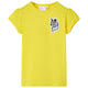 VidaXL Kindershirt 116 felgeel
