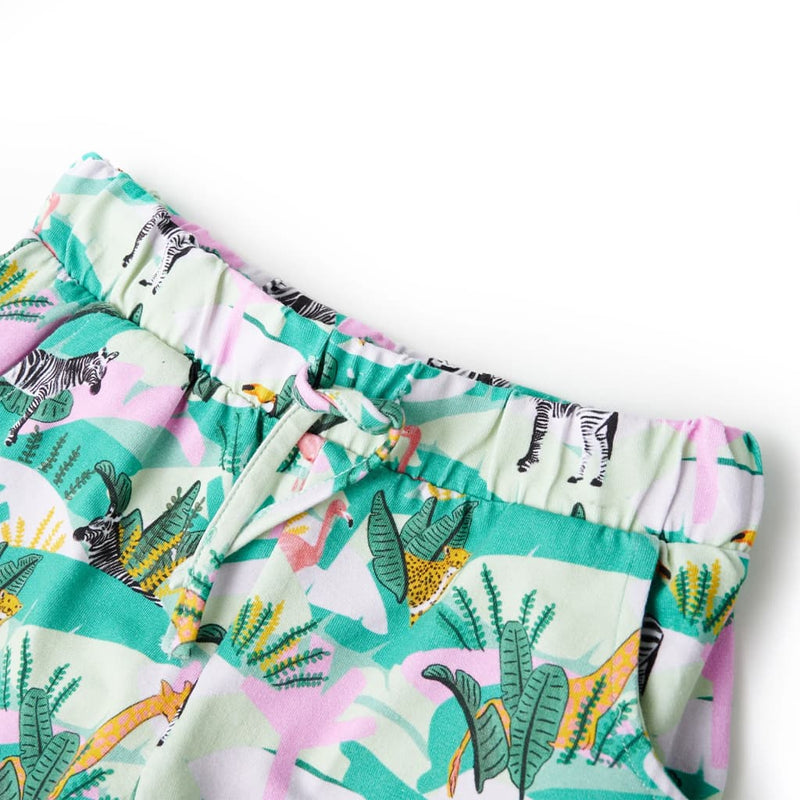 Load image into Gallery viewer, VidaXL Kindershorts met trekkoord 116 lichtmintkleurig

