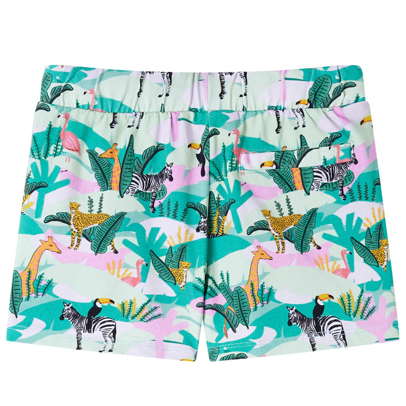 Load image into Gallery viewer, VidaXL Kindershorts met trekkoord 128 lichtmintkleurig
