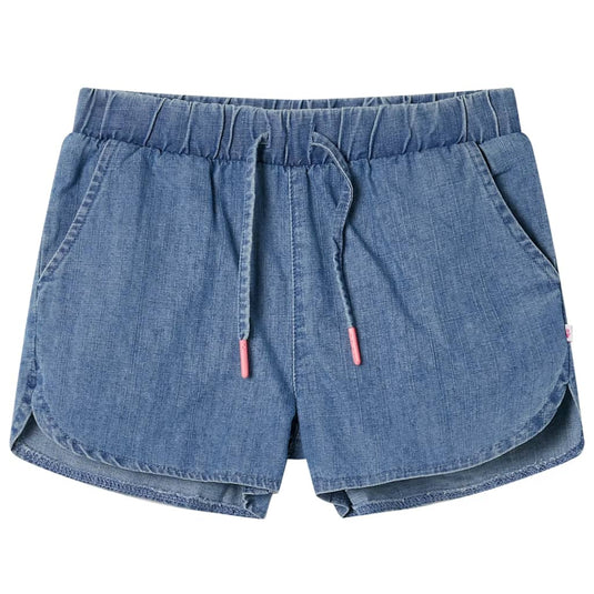 Vidaxl kindershorts 116 denimblauw