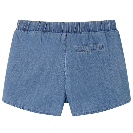 Vidaxl kindershorts 116 denimblauw