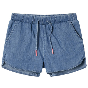 Vidaxl kindershorts 140 denimblauw