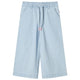 Vidaxl kinderbroek 128 zachtdenimblauw