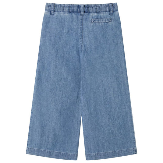 Vidaxl kinderbroek 104 denimblauw