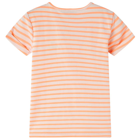 Vidaxl kindershirt 104 neonoranje