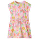 Vidaxl kinderjurk 104 zachtroze