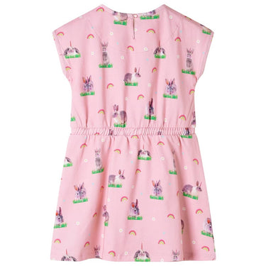 Vidaxl kinderjurk 104 lichtroze