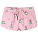 Vidaxl kindershorts met trekkoord 128 lichtroze