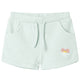 Vidaxl kindershorts met trekkoord 116 gemengd lichtmintkleurig