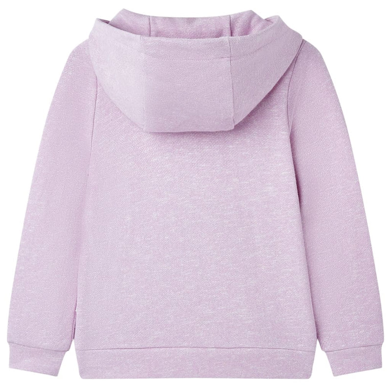 ギャラリービューアに画像をロードする, Vidaxl kindervest met capuchon en rits 92 gemengd lila
