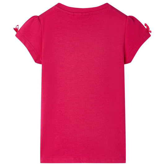 Vidaxl kindershirt 116 felroze
