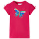 Vidaxl kindershirt 128 felroze