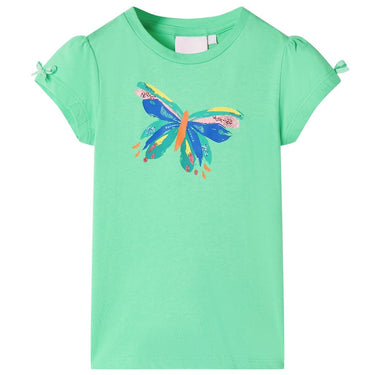 Vidaxl kindershirt 116 lichtgroen