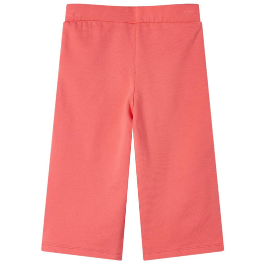 Vidaxl kinderbroek met wijde pijpen 92 koraalkleurig