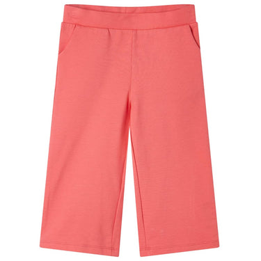 Vidaxl kinderbroek met wijde pijpen 128 koraalkleurig