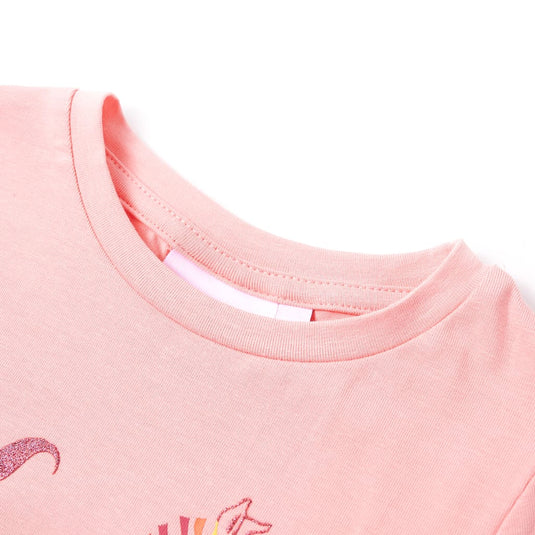 Vidaxl kindershirt 104 roze