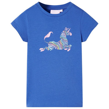 Vidaxl kindershirt 104 kobaltblauw
