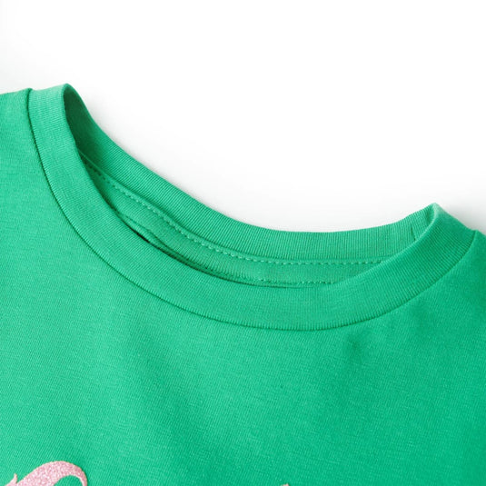 Vidaxl kindershirt 116 groen