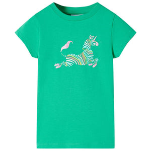 Vidaxl kindershirt 128 groen