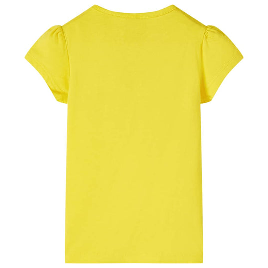 Vidaxl kindershirt 128 geel