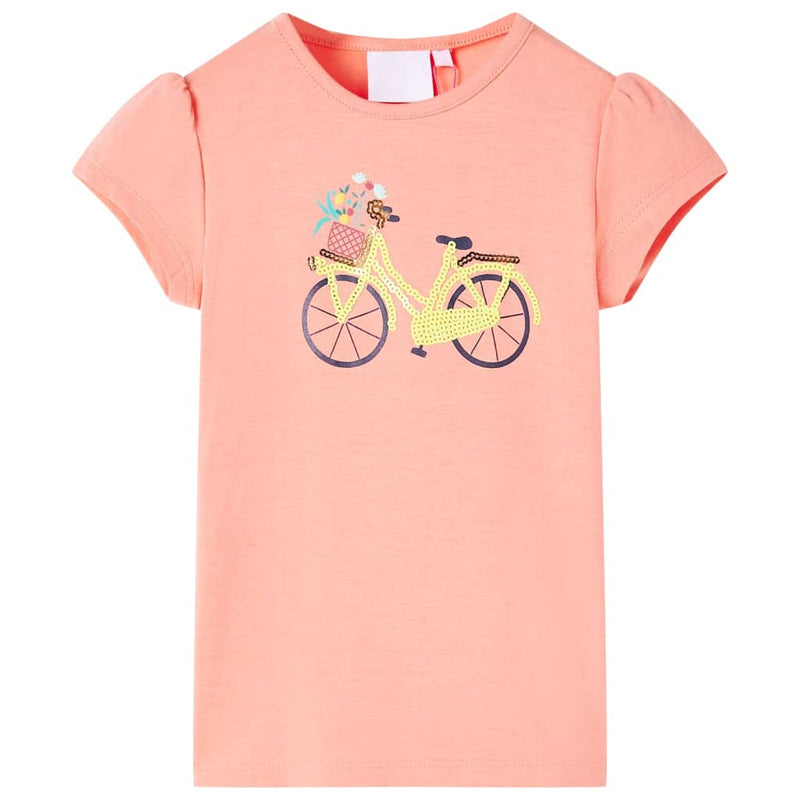 Chargez l'image dans la visionneuse de la galerie, Vidaxl kindershirt 140 neonkoraalkleurig
