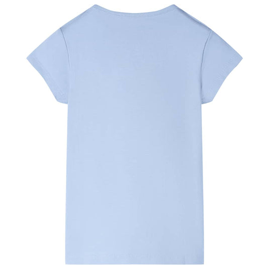 Vidaxl kindershirt 92 lichtblauw