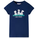 Vidaxl kindershirt 140 marineblauw
