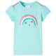 Vidaxl kindershirt 116 lichtmint