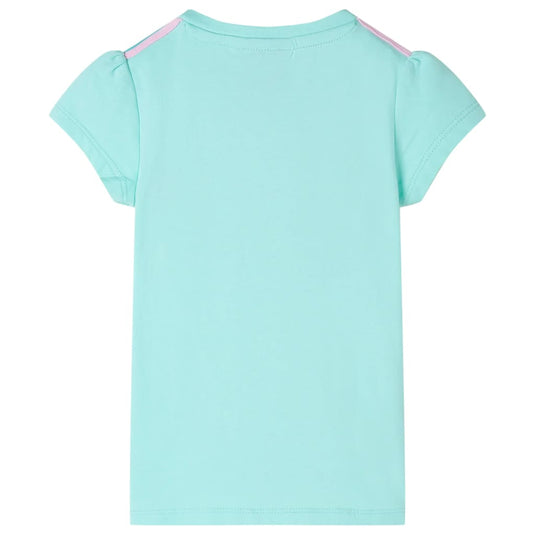 Vidaxl kindershirt 140 lichtmint