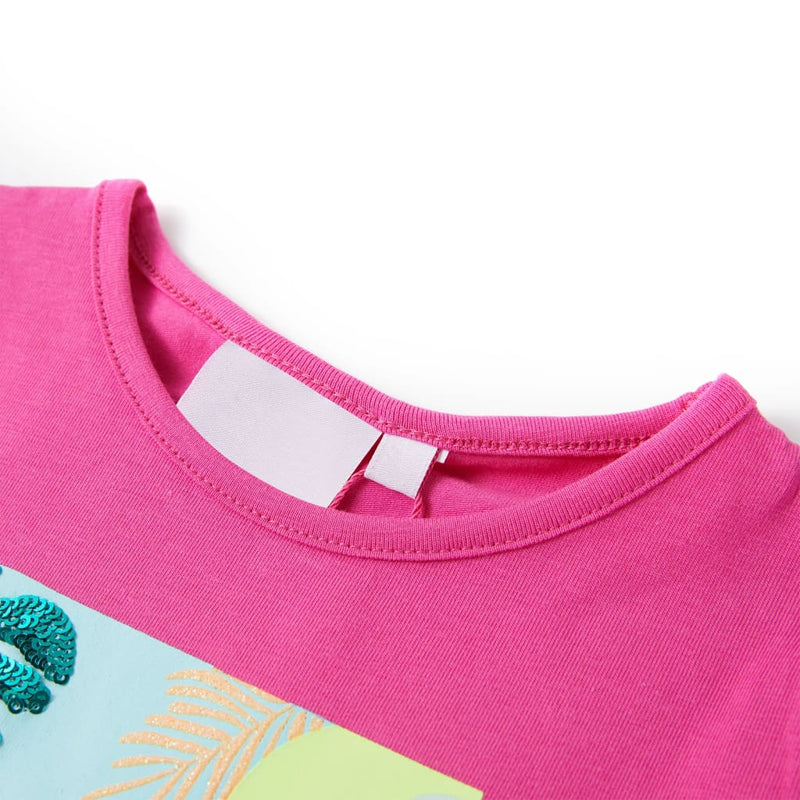 Load image into Gallery viewer, Vidaxl kindershirt 104 donkerroze
