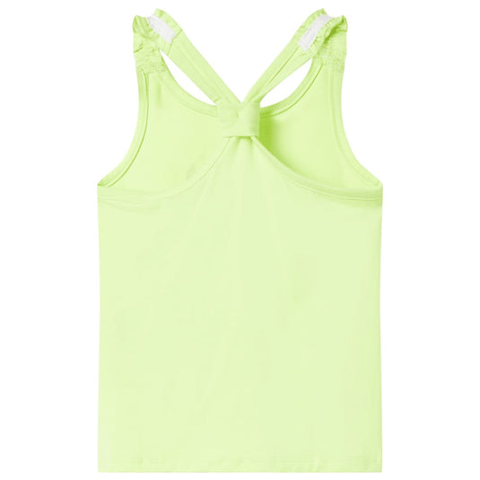 Vidaxl kindertopje 128 neongeel