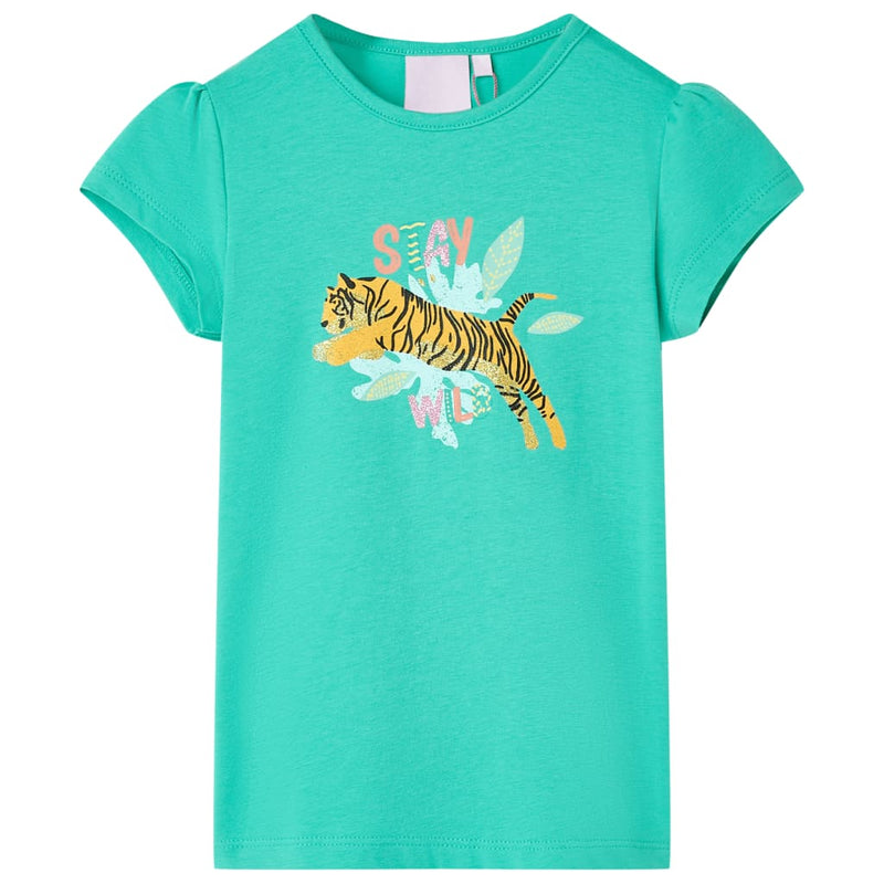 ギャラリービューアに画像をロードする, Vidaxl kindershirt 140 mintkleurig
