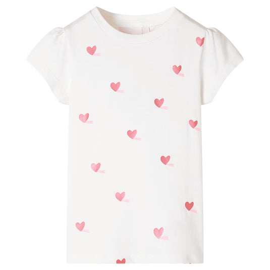Vidaxl kindershirt 104 ecru