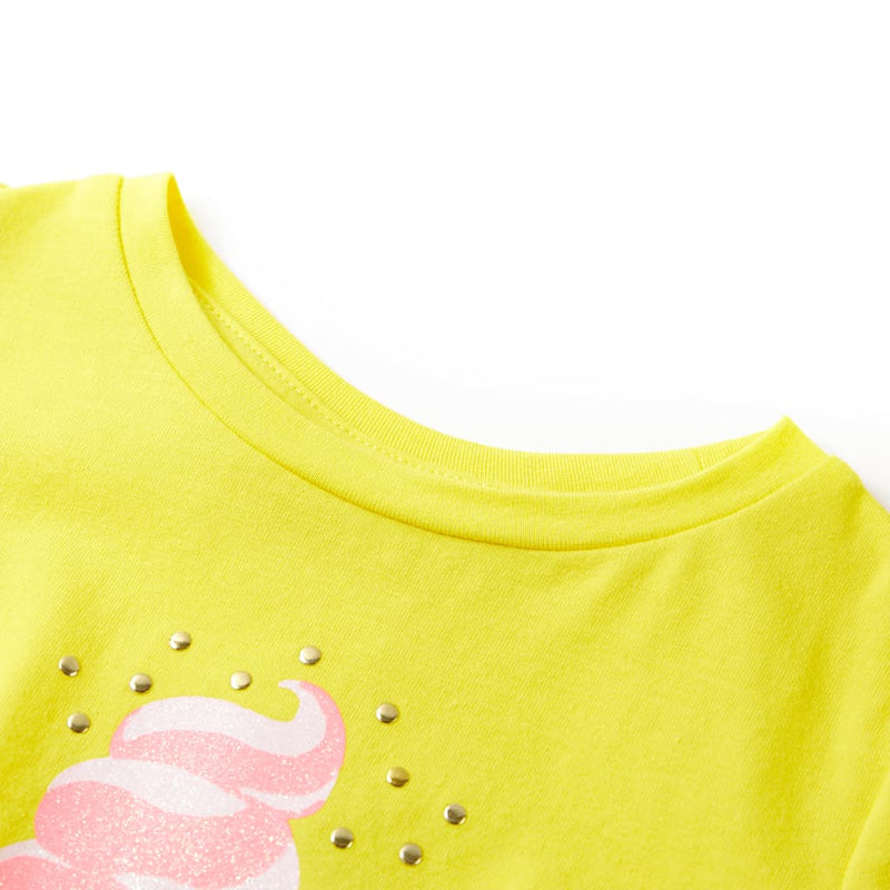 Load image into Gallery viewer, Vidaxl kindershirt 128 geel
