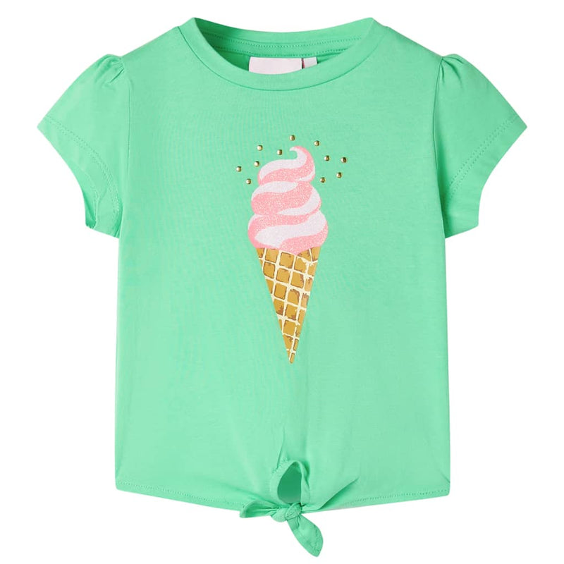 Afbeelding laden in galerijviewer, Vidaxl kindershirt 140 lichtgroen
