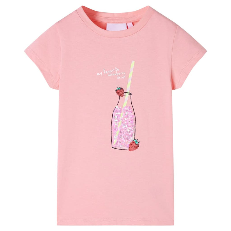 Afbeelding laden in galerijviewer, VidaXL Kindershirt 92 roze

