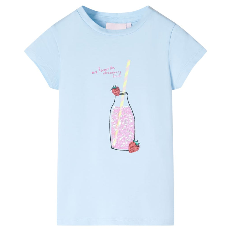 ギャラリービューアに画像をロードする, Vidaxl kindershirt 104 zachtblauw
