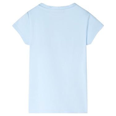 Vidaxl kindershirt 140 zachtblauw