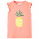 VidaXL Kindershirt 104 neonkoraal