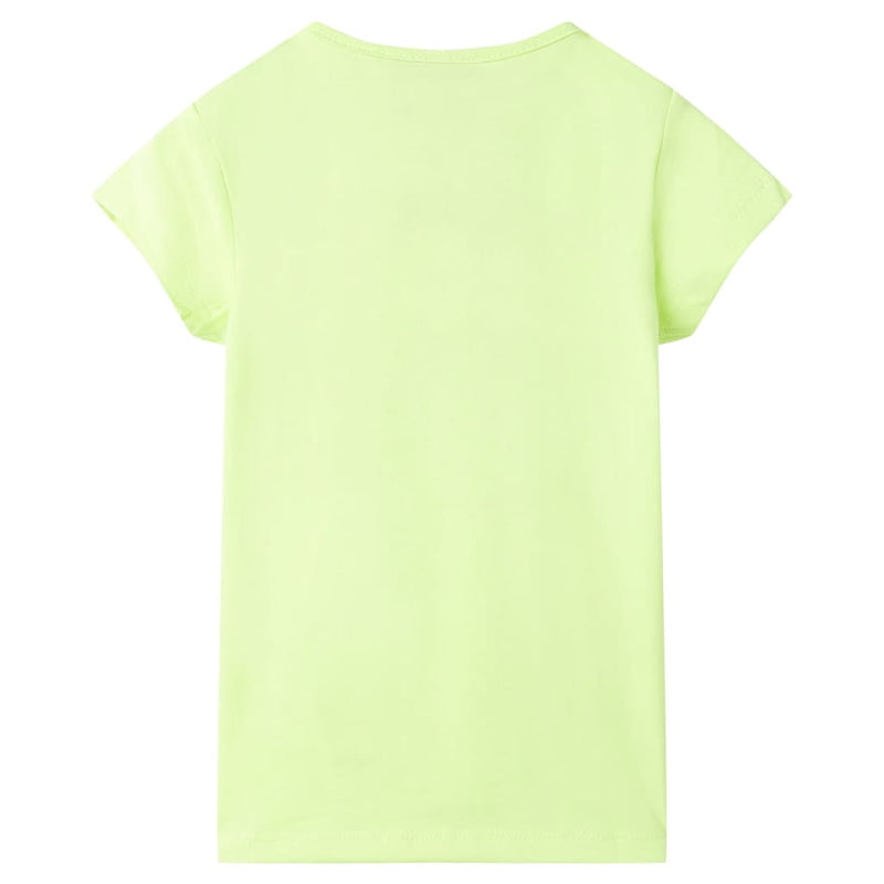 Load image into Gallery viewer, VidaXL Kindershirt 104 fluorescerend geel
