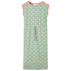 Vidaxl kinderjurk 140 oudmint