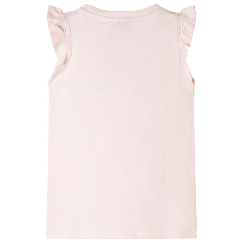 Load image into Gallery viewer, VidaXL Kindershirt met ruches aan de mouwen 128 zachtroze
