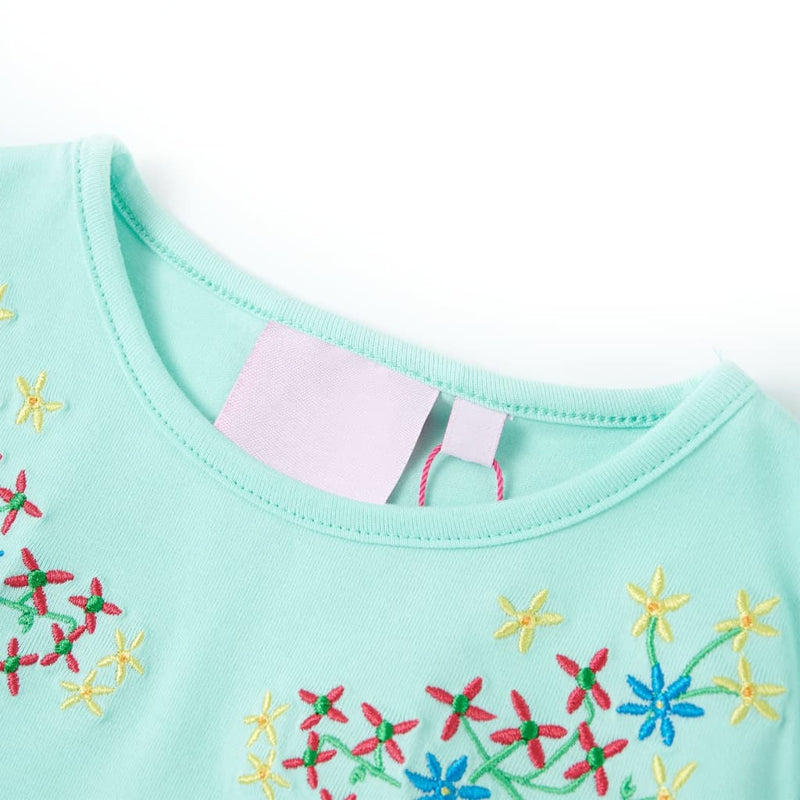 Load image into Gallery viewer, Vidaxl kindershirt 128 lichtzeeblauw
