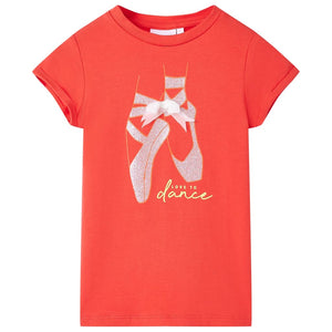 Vidaxl kindershirt 140 rood