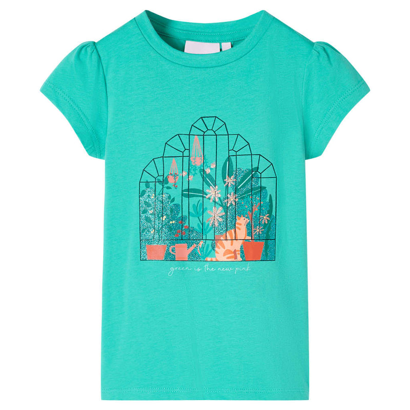 Load image into Gallery viewer, VidaXL Kindershirt 128 mintkleurig
