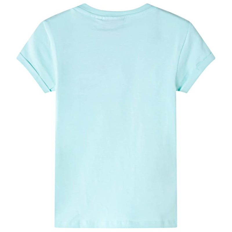 Afbeelding laden in galerijviewer, VidaXL Kindershirt 92 lichtzeeblauw
